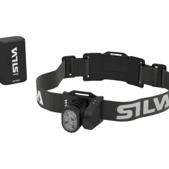 Silva Free 2000 S, pandelampe, sort
