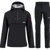 Swix Fjell skalbukser/anorak sæt, herre, sort