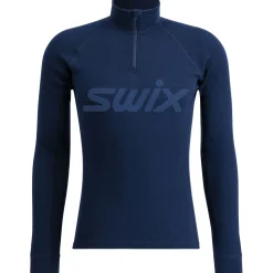 Swix RaceX Merino Half Zip, herre, navy