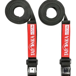 Tatonka Easy Strap 18mm/2,0m, spændestropper, sort, 1 par