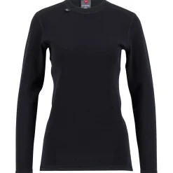 Ulvang Comfort 200 Round Neck, skiundertrøje, dame, sort