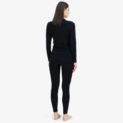 Ulvang Comfort 200 Round Neck, skiundertrøje, dame, sort