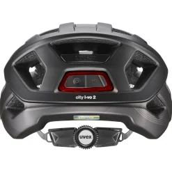 Uvex City I-Vo 2, cykelhjelm, sort