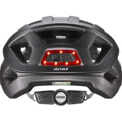 Uvex City I-Vo 2, cykelhjelm, sort