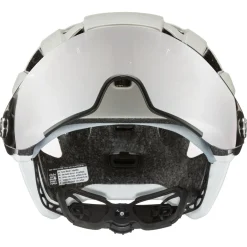 Uvex finale visor, cykelhjelm, lysegrå/hvid