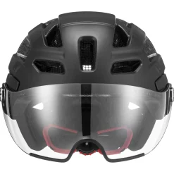 Uvex finale visor, cykelhjelm, sort