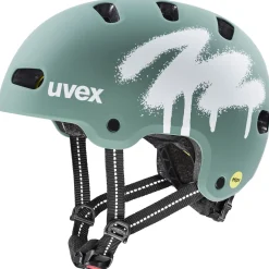 Uvex Kid 4 Style MIPS, cykelhjelm, junior, grøn