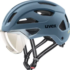 Uvex Stride Visor, cykelhjelm, blå