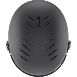 Uvex Wanted Visor Pro V, skihjelm med visir, sort