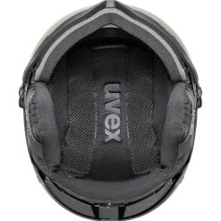 Uvex Wanted Visor Pro V, skihjelm med visir, sort