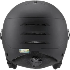 Uvex Wanted Visor, skihjelm med visir, sort