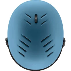 Uvex Wanted Visor, skihjelm med visir, blå