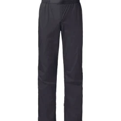 Vaude Drop Pants II, regnbukser, dame, sort