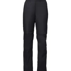Vaude Drop Pants II, regnbukser, dame sort