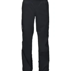 Vaude Drop Pants II, regnbukser, herre, sort