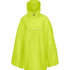 Vaude Valdipino, poncho, neon gul